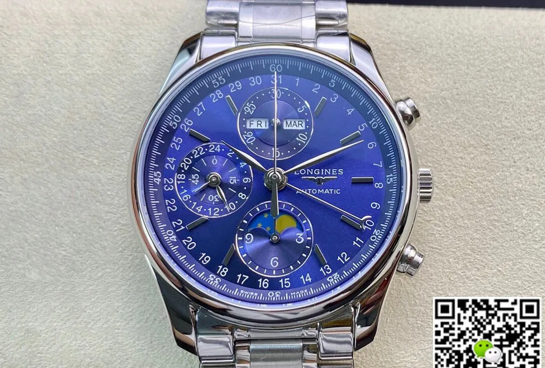 Longines Master Collection L2.773.4.92.6 YL Factory 1:1 Best Edition Replica Watch Stainless Steel Strap